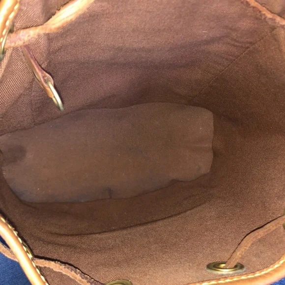 💎 Kendall Jenner 💎 mini BACKPACK Louis Vuitton montsouris pm RARE - Picture 7 of 16